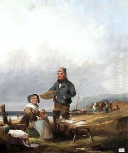 The Fish Tale by Snr William Shayer