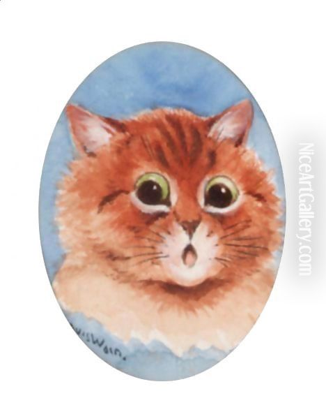 Study Of Cats Head'S - view 1