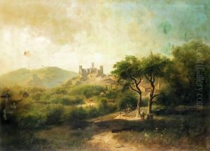Landscape With A Castle In The Distance
