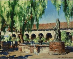 San Fernando Mission by Joseph A. Kleitsch