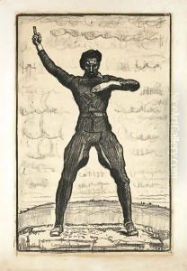 Redner Speaker by Ferdinand Hodler