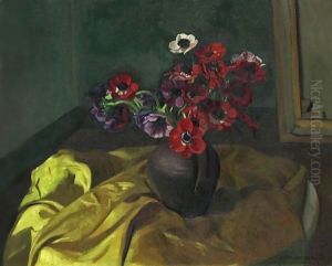Red And Violet Anemones, 1915