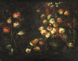 Natura Morta Con Vaso Di Fiori by Margherita Caffi