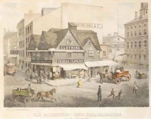 View Of The City Of Boston From Dorcester Heights by Robert Havell, Jr.