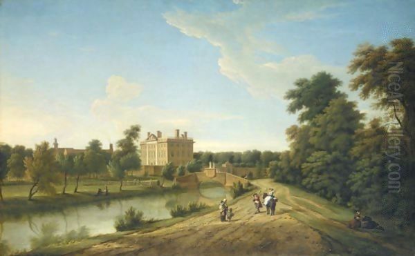 View Of Dunton Hall, Lincolnshire - view 1