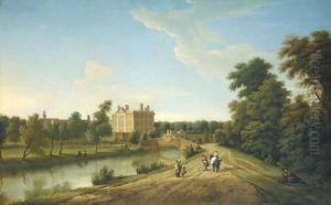 View Of Dunton Hall, Lincolnshire