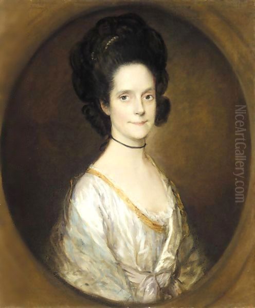 Portrait Of Elizabeth Ives, Mrs Thomas Butcher - view 1