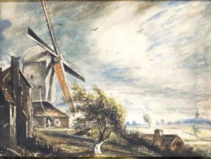A Mill Near Colchester by John Constable