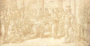 Peter Baptizises The Centurion Cornelius