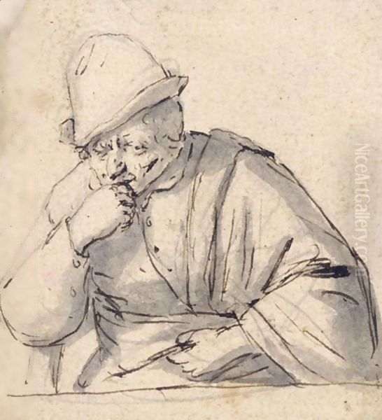 Half-Length Study Of A Man, Possibly A Self-Portrait - view 1