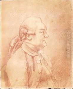 Half-Length Profile Portrait Of A Gentleman by Daniel Nikolaus Chodowiecki