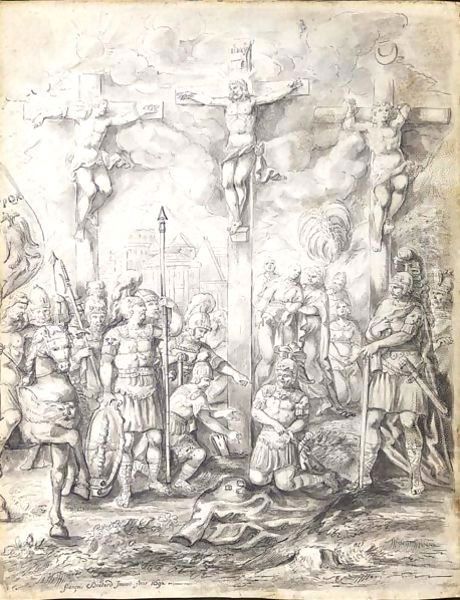 The Soldiers Casting Lots - view 1