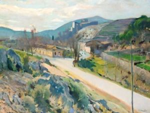 View Of The Pontasgo, Canyelles by Joaquin Miro