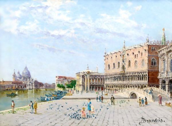 View Of The Palazzo Ducale With The Santa Maria Della Salute - view 1