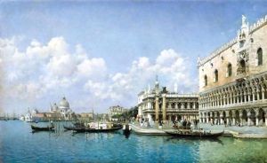 View Towards The Doge's Palace And Santa Maria Della Salute