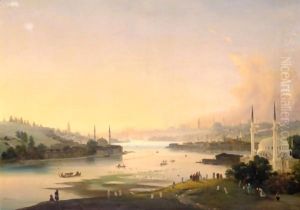 The Golden Horn by Ippolito Caffi