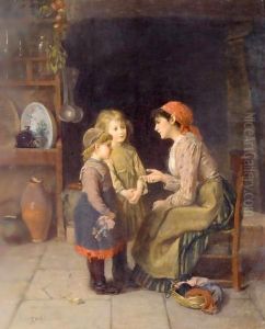 La Reprimande by Paul Seignac