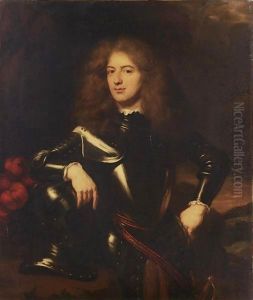 A Portrait Of Joseph Hieronymus Hoeufft (1657-1700) A Portrait Of Joseph Hieronymus Hoeufft (1657-1700)