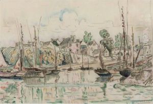 Le Port En Bretagne by Paul Signac