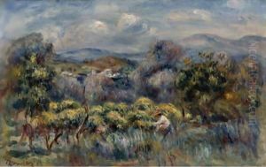 Les Orangers by Pierre Auguste Renoir