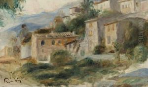 Paysage A Cagnes by Pierre Auguste Renoir