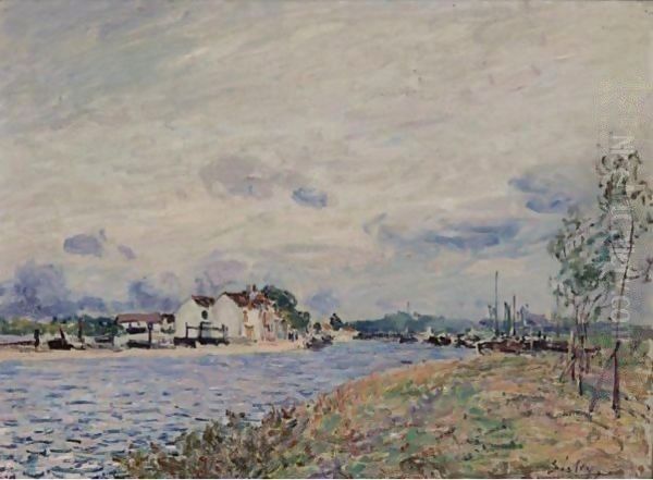 L'Embouchure Du Loing A Saint-Mammes - view 1