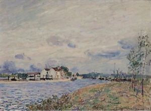 L'Embouchure Du Loing A Saint-Mammes