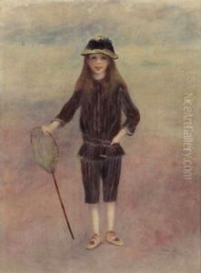 La Petite Pecheuse by Pierre Auguste Renoir
