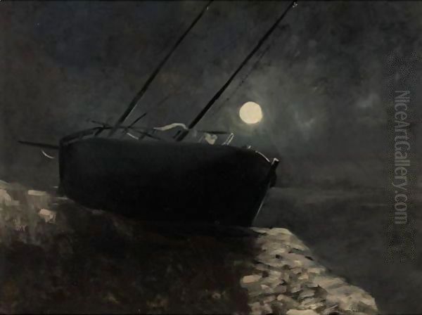 Barque Au Clair De Lune - view 1