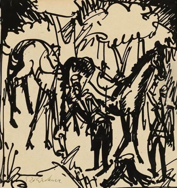 Federzeichnung (Ink Drawing) - view 1