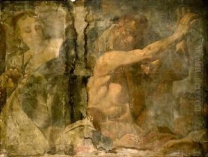 Samson And Delilah by Antonio Molinari