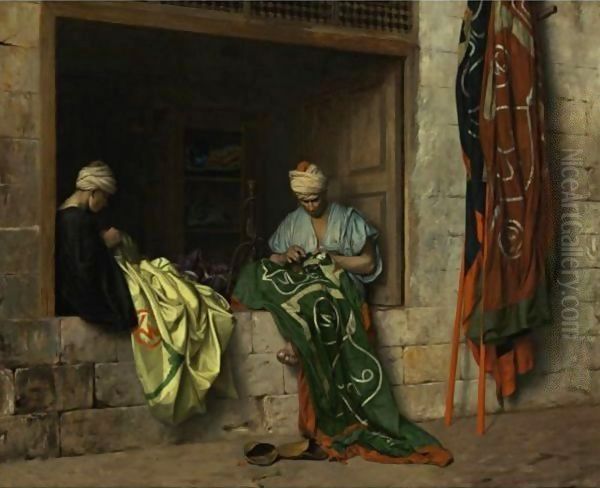 The Flagmakers (Les Fabricants De Drapeaux) - view 1