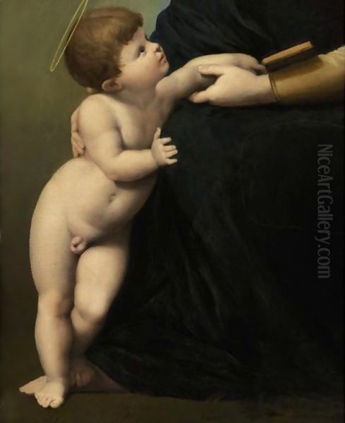 The Christ Child Standing, After Raphael's Virgin And Child With Saint John - view 1