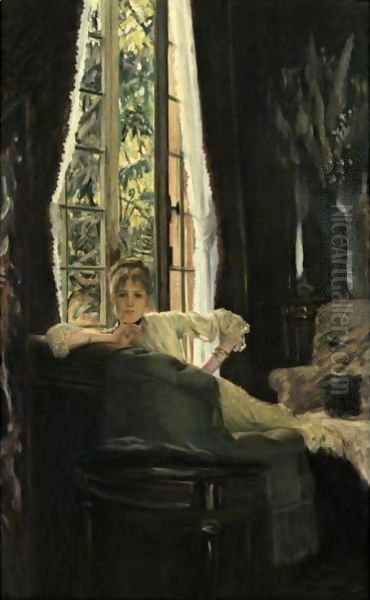 Study For 'Le Sphinx' (Woman In An Interior) - view 1