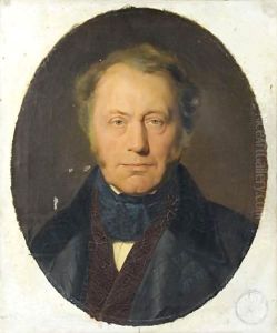 Portrait Du Comte James-Alexandre De Pourtales-Gorgier by Hippolyte (Paul) Delaroche