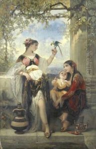 Scene Orientale by Louis Devedeux