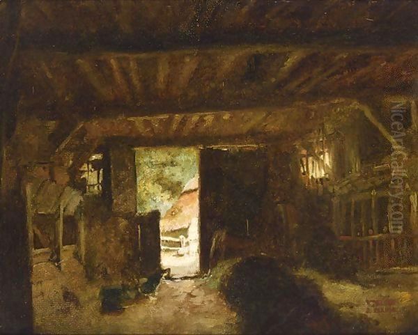 A Barn Interior - view 1