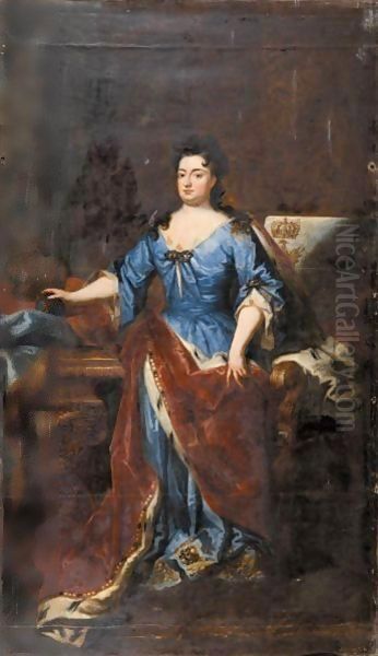 Portrait Von Konigin Sophie Charlotte In Preussen (1668-1705) - view 1