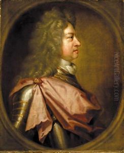 Portrait Of King George I Of England(1660-1727) by Sir Godfrey Kneller