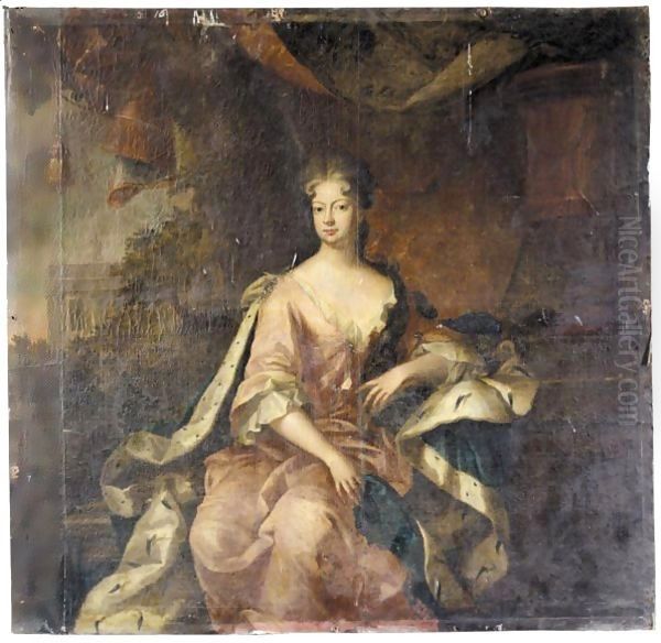 Portrait of Sophia Dorothea, queen of Russia (1685-1757) - view 1