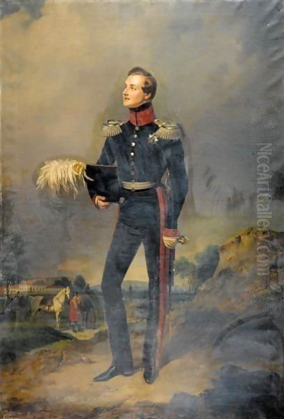 Portrait Of Georg V, King Of Hanover As Crown Prince (1819-1878) - view 1