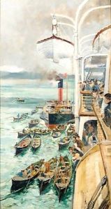 The Last Trip Of The Teutonic by William Lionel Wyllie