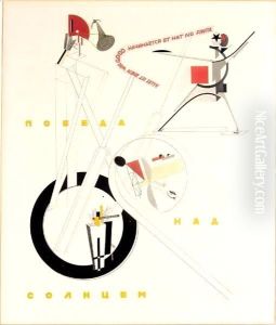 Teil Der Schaumaschinerie by Eliezer Markowich Lissitzky