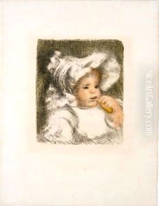 L'Enfant Au Biscuit by Pierre Auguste Renoir