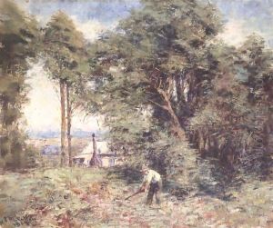 Labouring In The Bush by Frederick McCubbin
