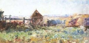 Haystacks by Frederick McCubbin