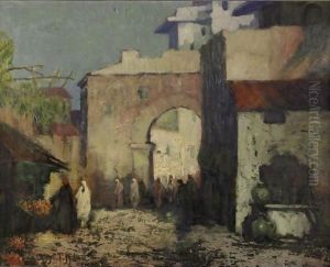 Arab Market by Louis Comfort Tiffany