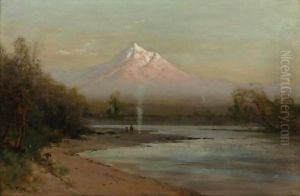 Evening At Mt. Shasta by Thomas Hill