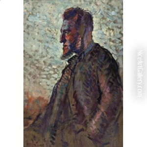 Portrait De Felix Feneon by Maximilien Luce