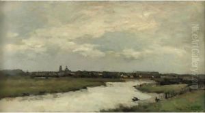 La Retenue A Dieppe by Albert Lebourg